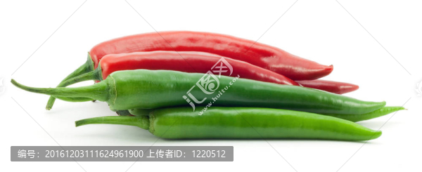 綠色和紅辣椒