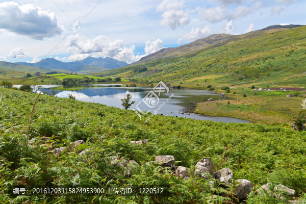 在Snowdonia湖的意見Snowdon