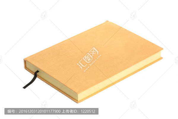 白色背景上的筆記本。
