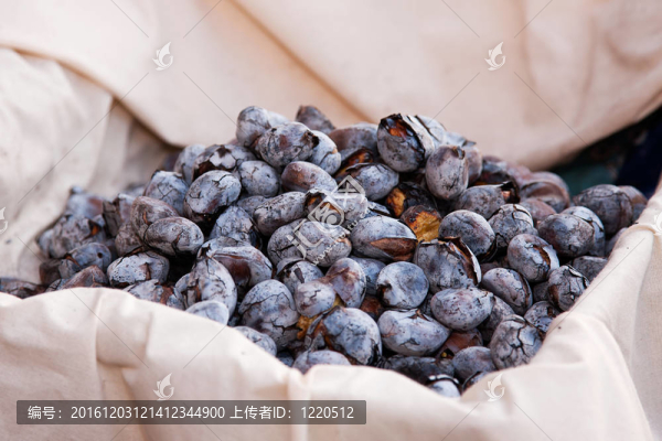 烤栗子籃