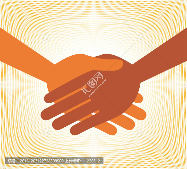 握手的對(duì)稱性。