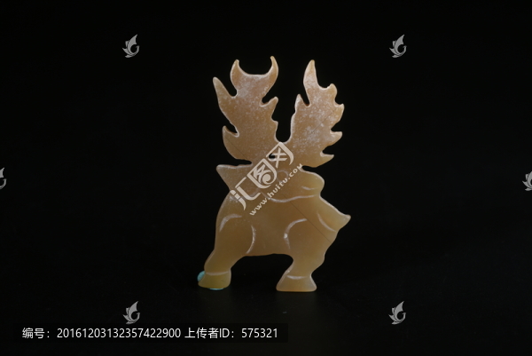 西周玉鹿