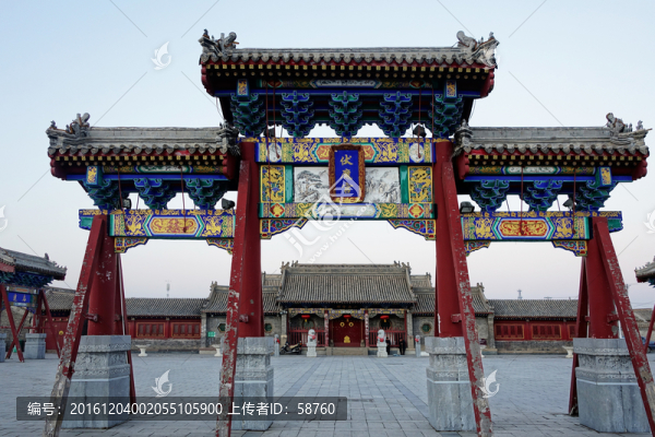 多倫縣山西會(huì)館牌樓