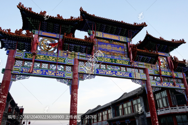 多倫縣山西會(huì)館大牌樓