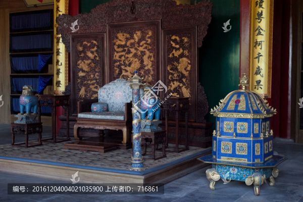 陳設(shè),多福軒,北京恭王府