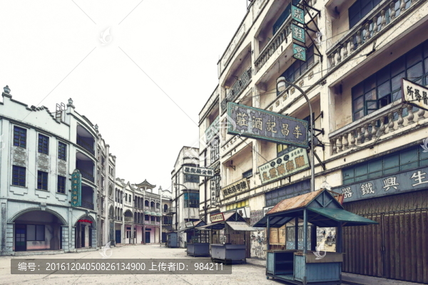 老上海,舊香港,舊廣州明信片
