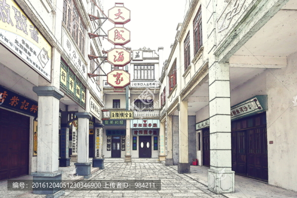 老上海,舊香港,舊廣州明信片