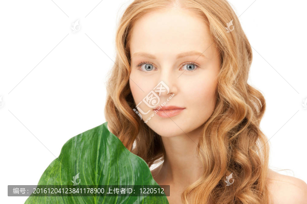 綠葉女人