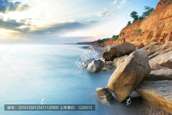 美麗的大海景觀