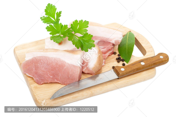 生豬肉切片