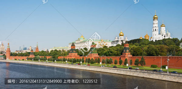 克里姆林宮與海濱全景