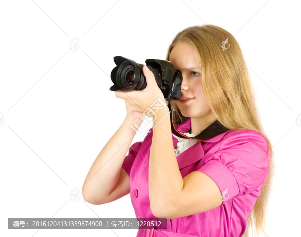 帶相機的女?dāng)z影師