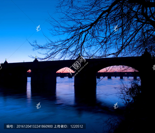 哈里斯堡賓夕法尼亞市場街大橋