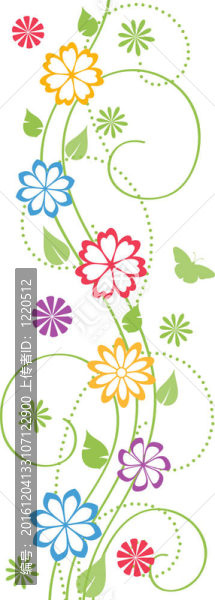 花的背景。