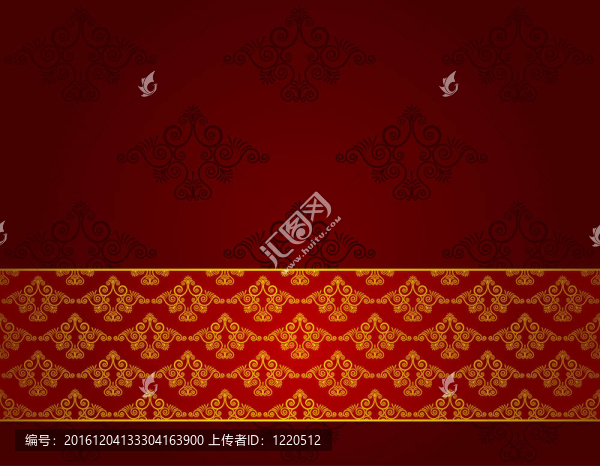 豪華無縫哥特式背景。