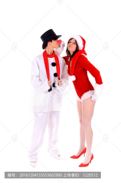 雪人和圣誕老人
