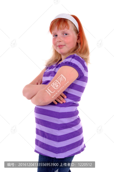 女孩在玩