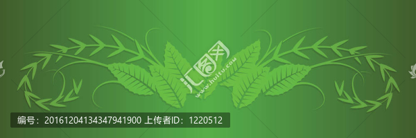 漂亮的葉子形狀