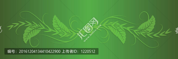 漂亮的葉子形狀