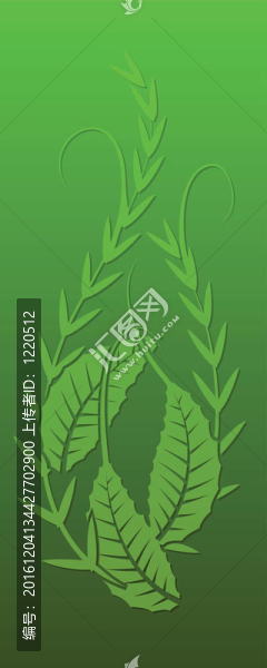 漂亮的葉子形狀