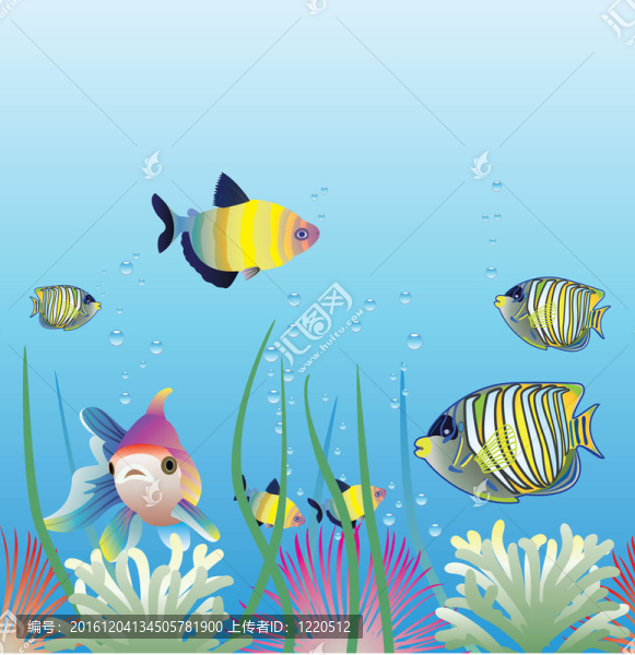 水族館和魚