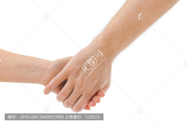 男人和孩子的手