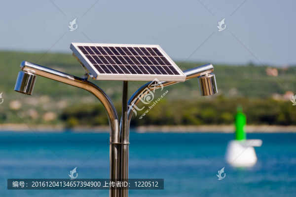 太陽能；熱水淋浴在海邊7