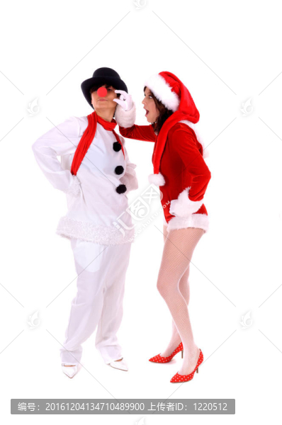 雪人和圣誕老人