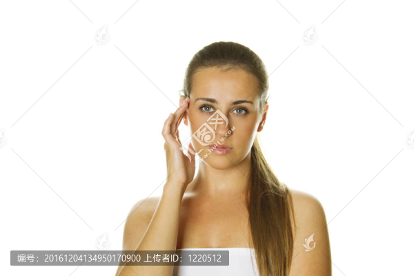 年輕的女人