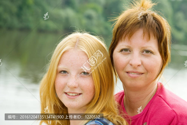 母親與十幾歲的女兒