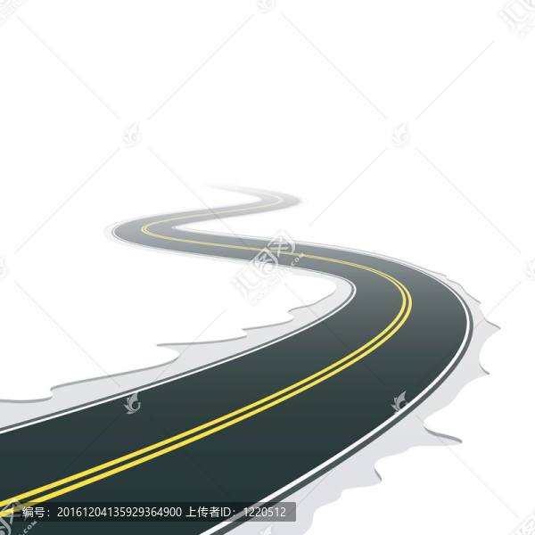 蜿蜒的道路
