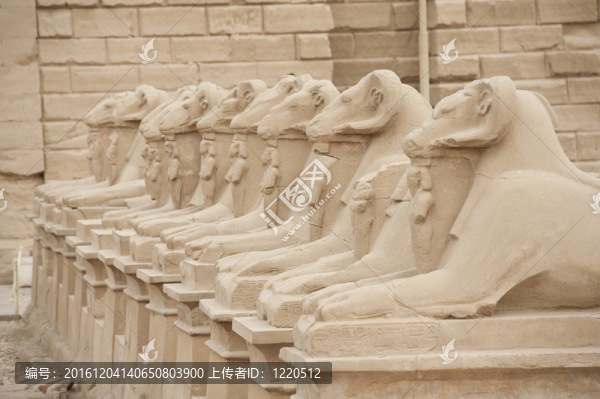 公羊頭獅身人面像卡納克寺