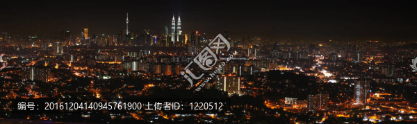 夜間吉隆坡