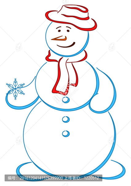 帽子里的雪球