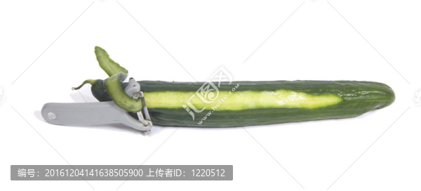 黃瓜去皮
