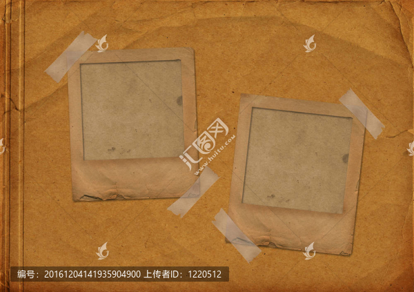 用透明膠帶的老相冊兩垃圾幻燈片