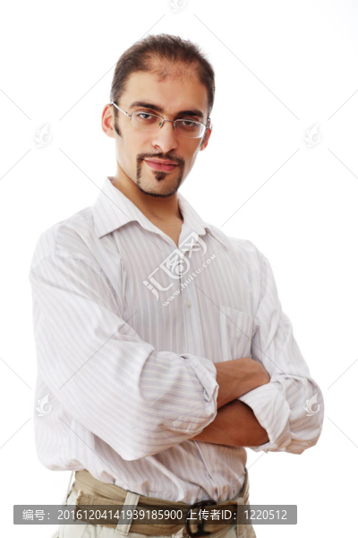 自信的商人