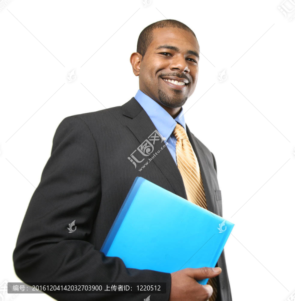 微笑的商人