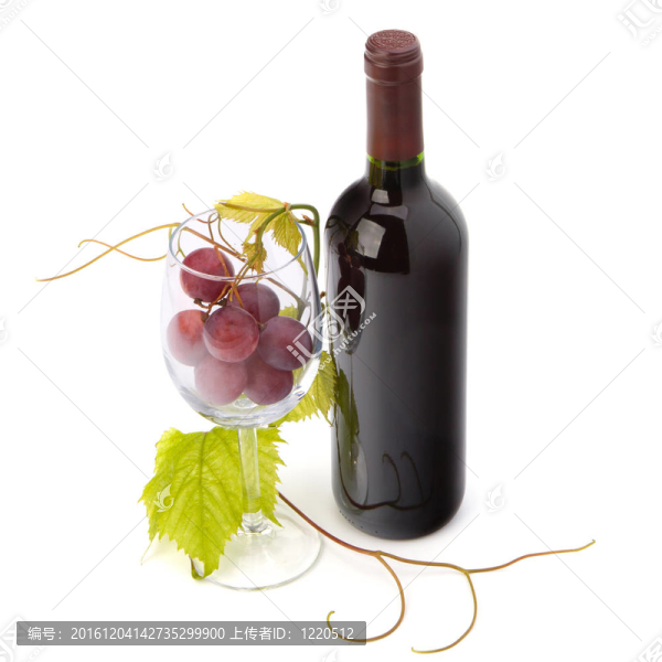一瓶紅葡萄酒