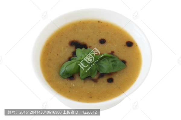 羅勒素菜湯
