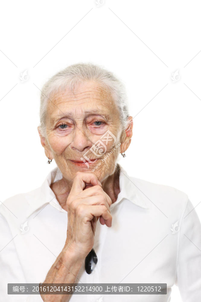 微笑中的高級女人