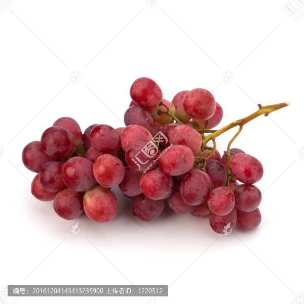 完美一串紅葡萄