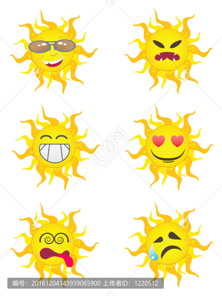 太陽(yáng)的卡通人物