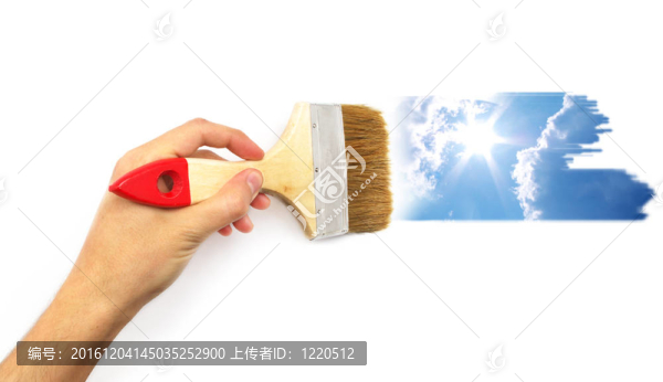 手畫天空