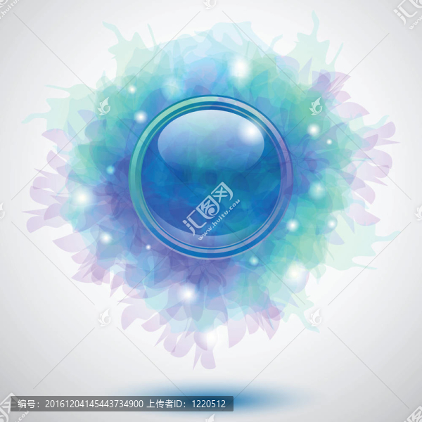 花的按鈕