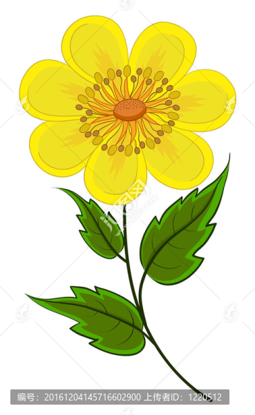 抽象的花朵