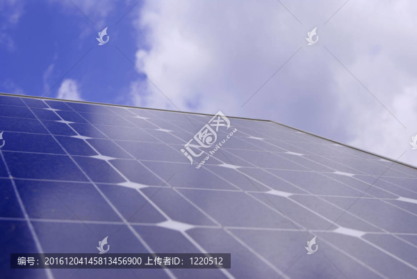 太陽能電池板的細節(jié)