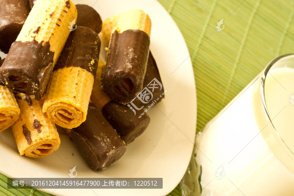 鮮奶和餅干