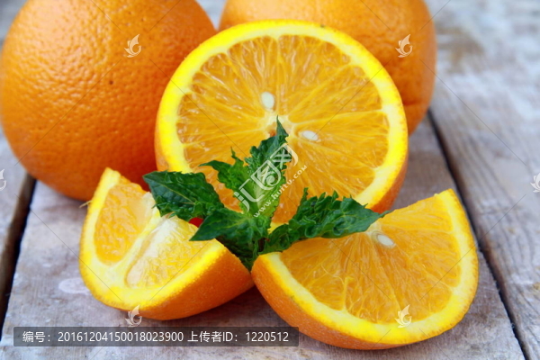 切成片和全桔子