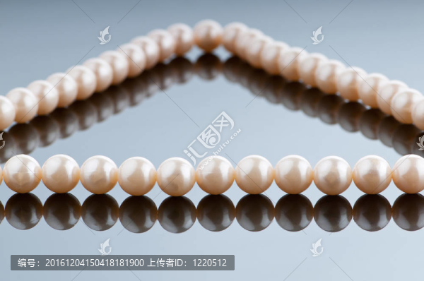 時(shí)尚與美麗概念珍珠項(xiàng)鏈